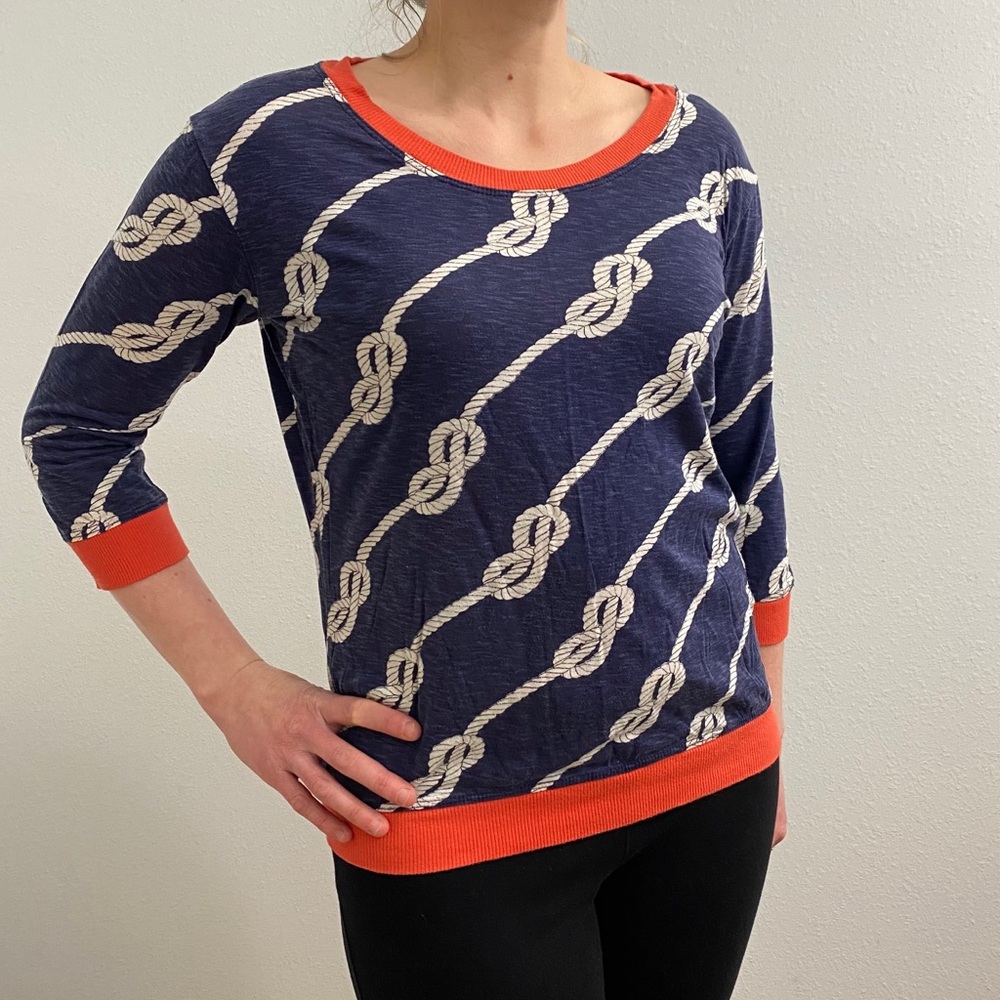 Nautical Shirt with Knot Design